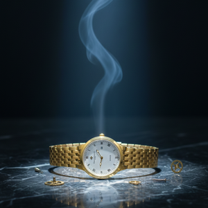 Classic Gold-Plated Men's Quartz Watch - Luxury Inspired Vacheron & Longines Style Dress Watches - Smart Essential