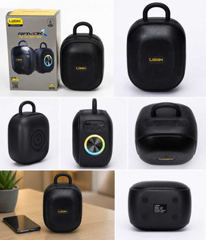 LOGIN ROVOK L-273 Portable Wireless Bluetooth Speaker 10W | Deep Bass | USB, AUX & FM Radio - Smart Essential