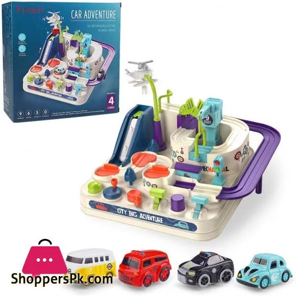 Intelligence Educational Toy Car Race Track Adventure Kid Toys for Boy Girls in Pakistan - Smart Essential