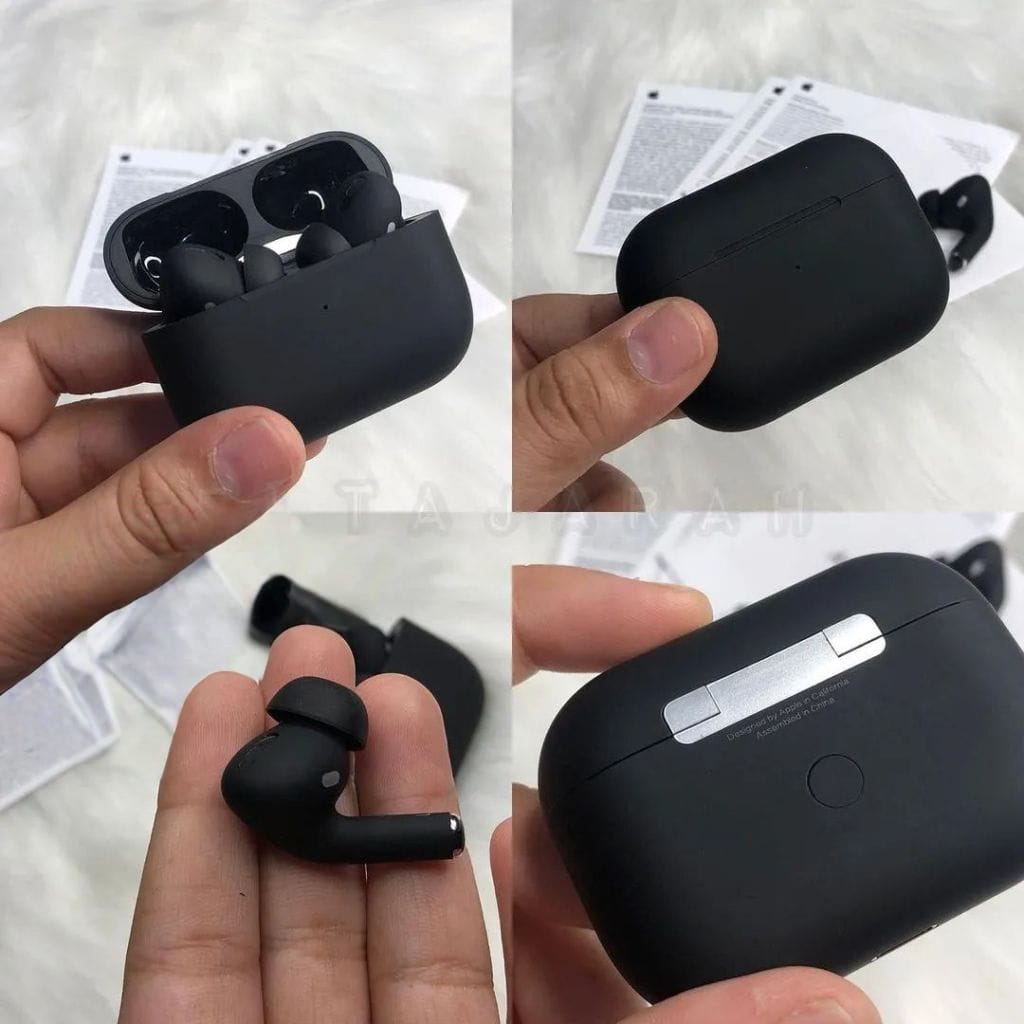 Apple AirPods Black Special Edition (2nd Generation) with Active Noise Cancellation – Seamless Wireless Audio (With Box) - Smart Essential