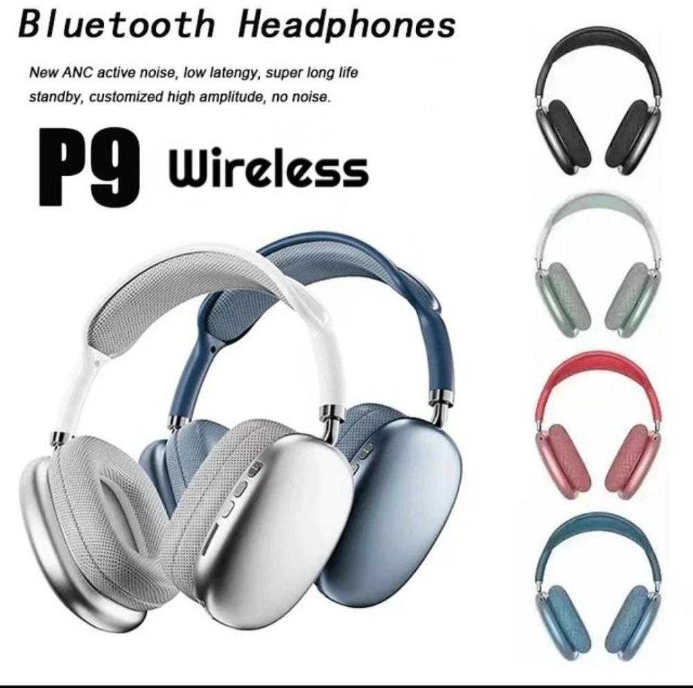 P9 Wireless Bluetooth Headphones | Deep Bass Sound | Comfortable Fit & Long Battery - Smart Essential