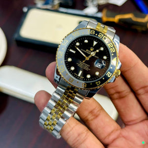 Rolex Watch Elegant Design Luxury Timepiece With Stylish Appearance And Reliable Performance For Everyday Wear - Golden Silver - Smart Essential