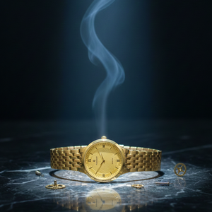 Classic Gold-Plated Men's Quartz Watch - Luxury Inspired Vacheron & Longines Style Dress Watches - Smart Essential