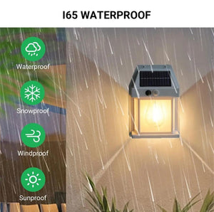 Solar Wall Lamp – Energy-Saving Outdoor Light with Waterproof Design for Home and Garden - Smart Essential
