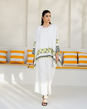 Women’s 3-piece Swiss Lawn Printed Suit - Smart Essential