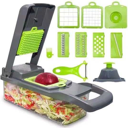 16-in-1 Vegetable Cutter – Multifunctional Chopper & Mandoline Slicer - Smart Essential
