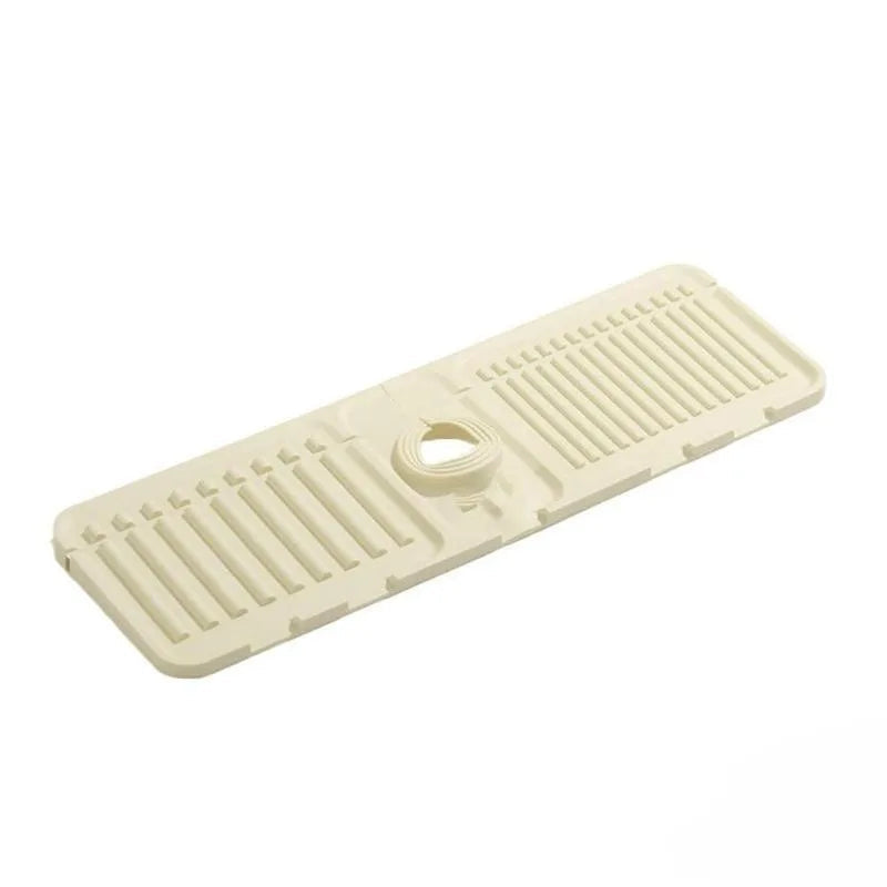 Sink Faucet Mat | Faucet Absorbent Mat Silicon Kitchen Sink Splash Guard Drain Pad | Soap Holder - Smart Essential