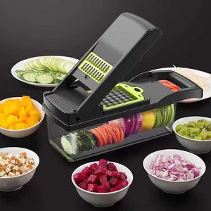 16-in-1 Vegetable Cutter – Multifunctional Chopper & Mandoline Slicer - Smart Essential