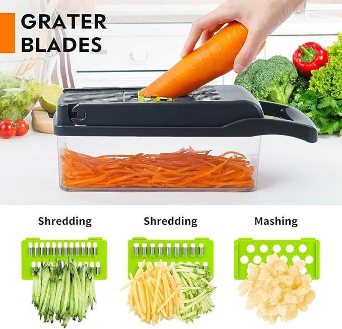 16-in-1 Vegetable Cutter – Multifunctional Chopper & Mandoline Slicer - Smart Essential