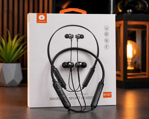 WUW R107 Magnetic Sport Headset Wireless Bluetooth Earphones - Smart Essential
