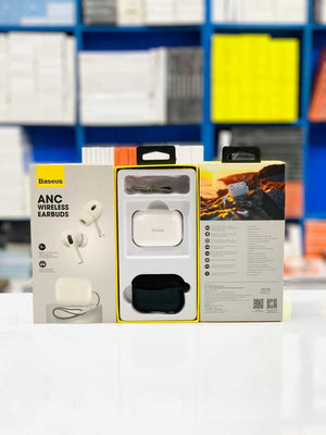 Baseus ANC Wireless Earbuds Bluetooth 5.4 | Active Noise Cancellation TWS Earphones with Charging Case - Smart Essential