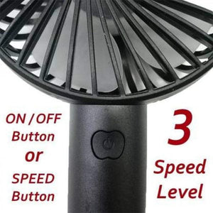 Mini Portable Handheld Fan | Usb Rechargeable Fan - Smart Essential