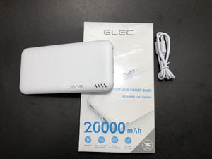Elec 20000mAh Power Bank – PD Fast Charging, High-Capacity Portable Charger - Smart Essential